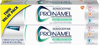 Sensodyne Pronamel Daily Protection Enamel Toothpaste for Sensitive Teeth, 4 Ounces Twinpack