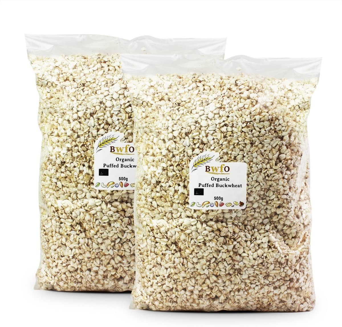 Organic Puffed Buckwheat 1kg