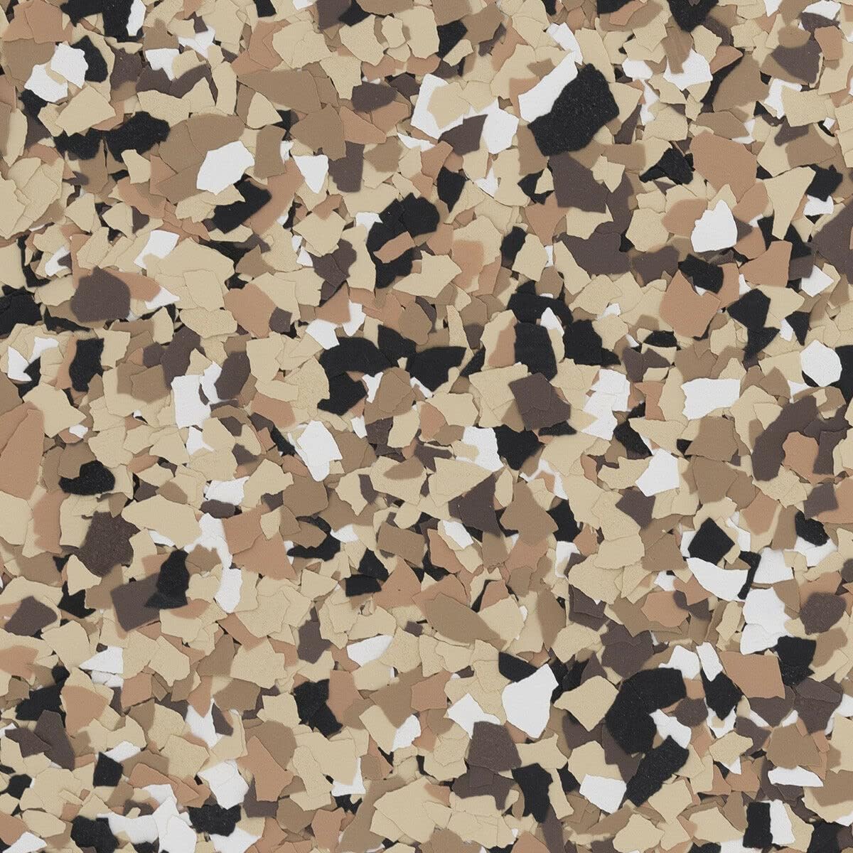 Colored Epoxies 40 LB Box Signature Blend Epoxy Flake (Outback Flake)