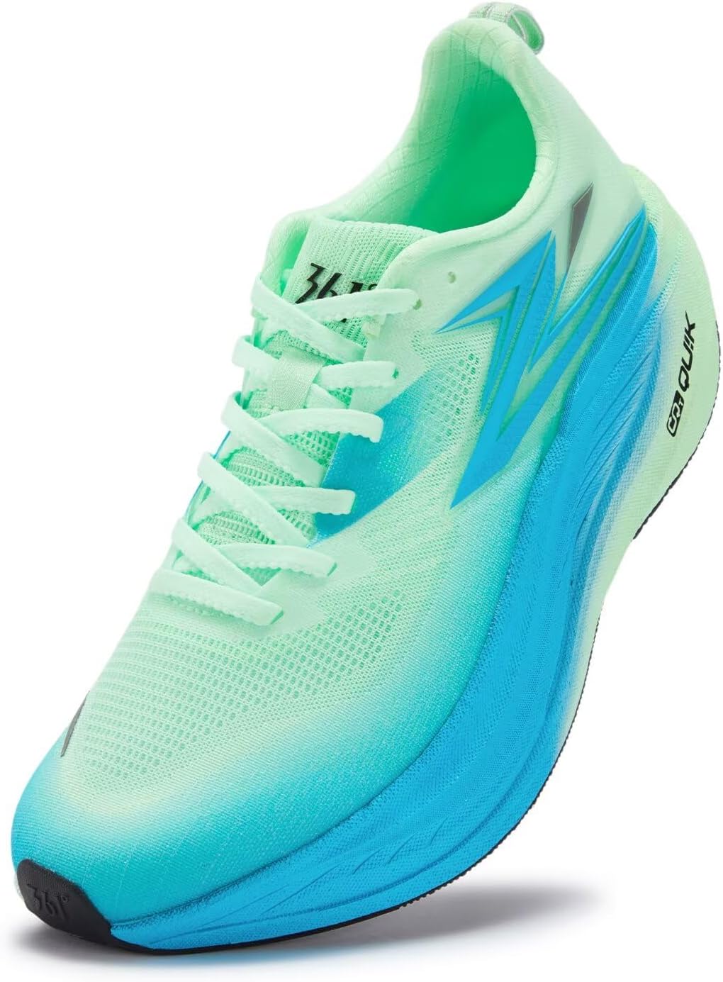361° Flame 5 Mix Running Shoes for Men Wide Foot Sneakers Lightweight,Breathable,Cushion,Carbon Plate Running Shoes for Professional Race,Marathon Training Shoes,Zapatillas para Hombres profesionales