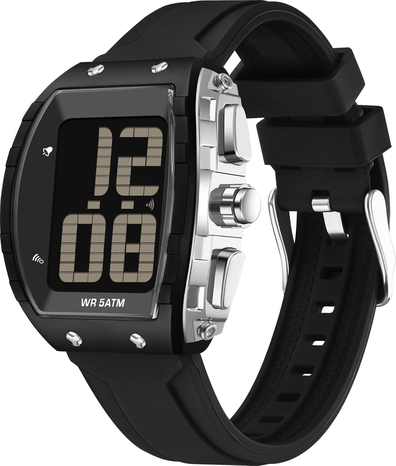 Watch for Elderly Men Seniors Talking Digital Watches Easy to Read Big Face Wrist Watch Waterproof Sport Outdoor Unique Fashion Electronic Wristwatch with LED Stopwatch Alarm