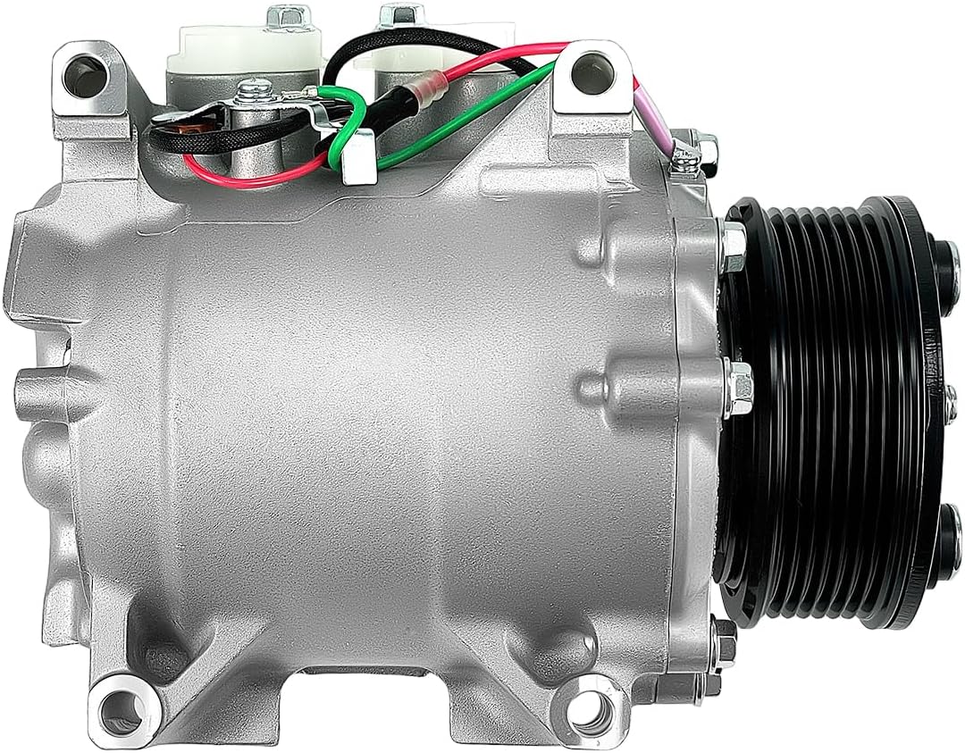 A/C Compressor w/Clutch Kit for 2002-2006 for Honda CR-V 2.4L | Cooling Conditioning Compressor & Precision Fit
