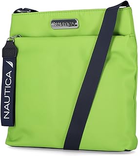 Nautica Women's Diver Nylon Small Women's Crossbody Bag Purse with Adjustable Shoulder Strap