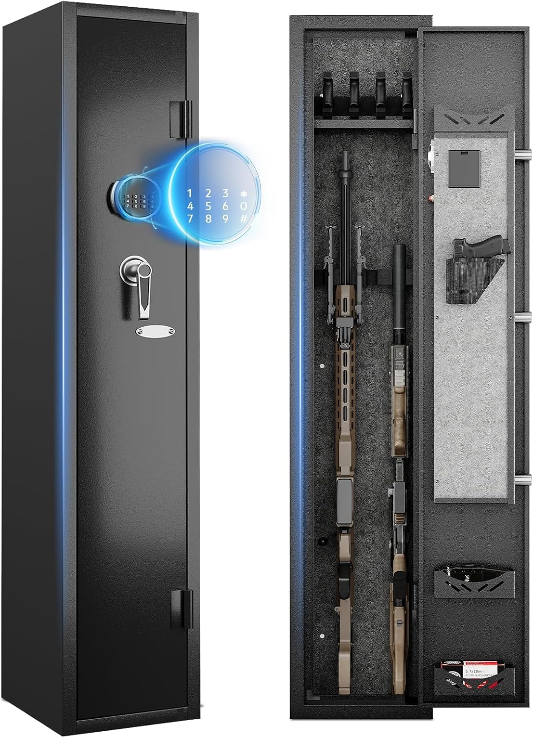 2-3 Gun Safe,gun safe for rifles and pistols, Digital Access Safe