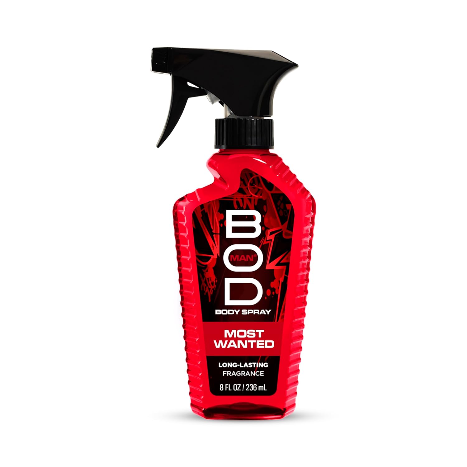 BOD man Fragrance Body Spray, Most Wanted, 8 fl oz
