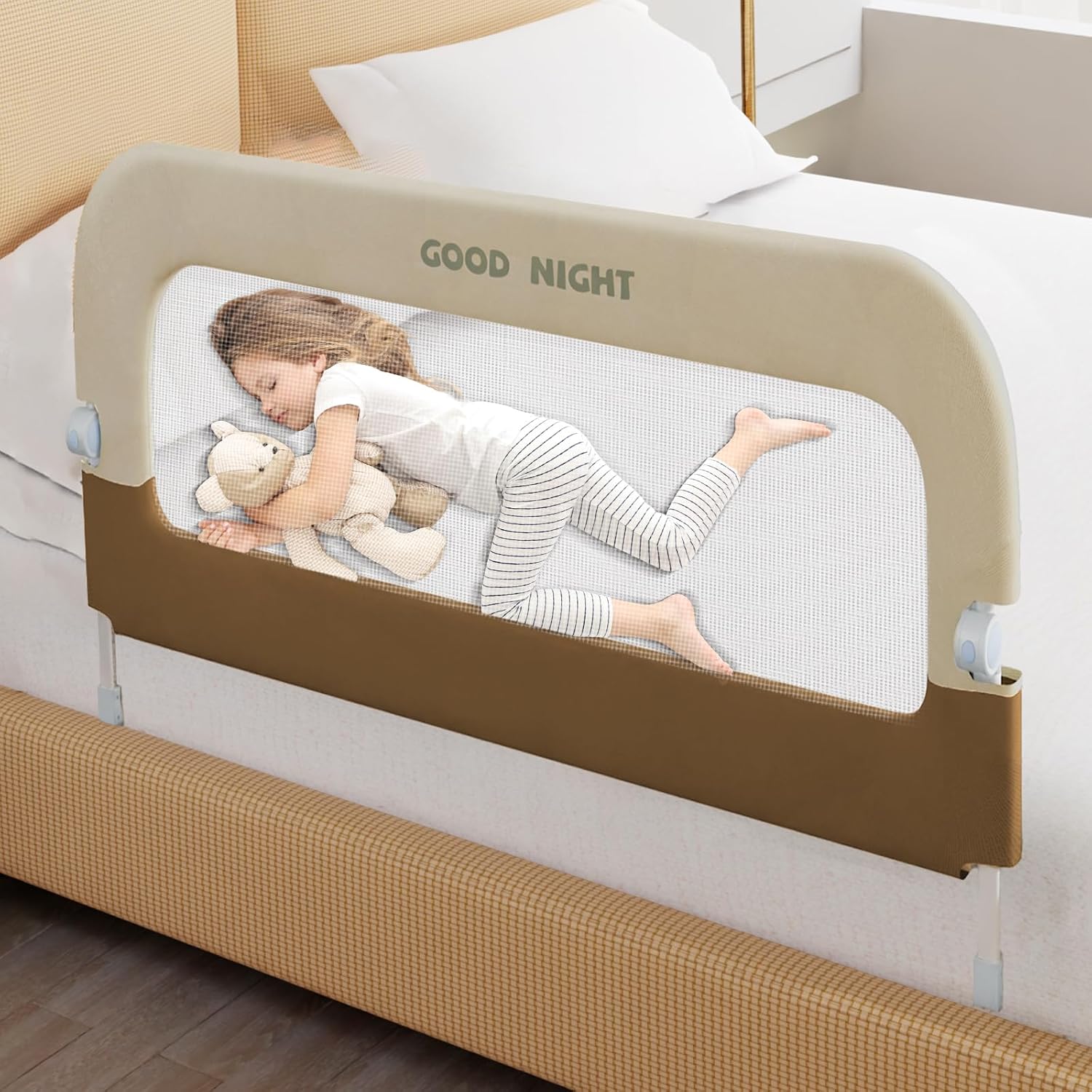 Bed Rail for Toddlers, 32 Inch Toddler Bed Rails, Bed Rail for Baby