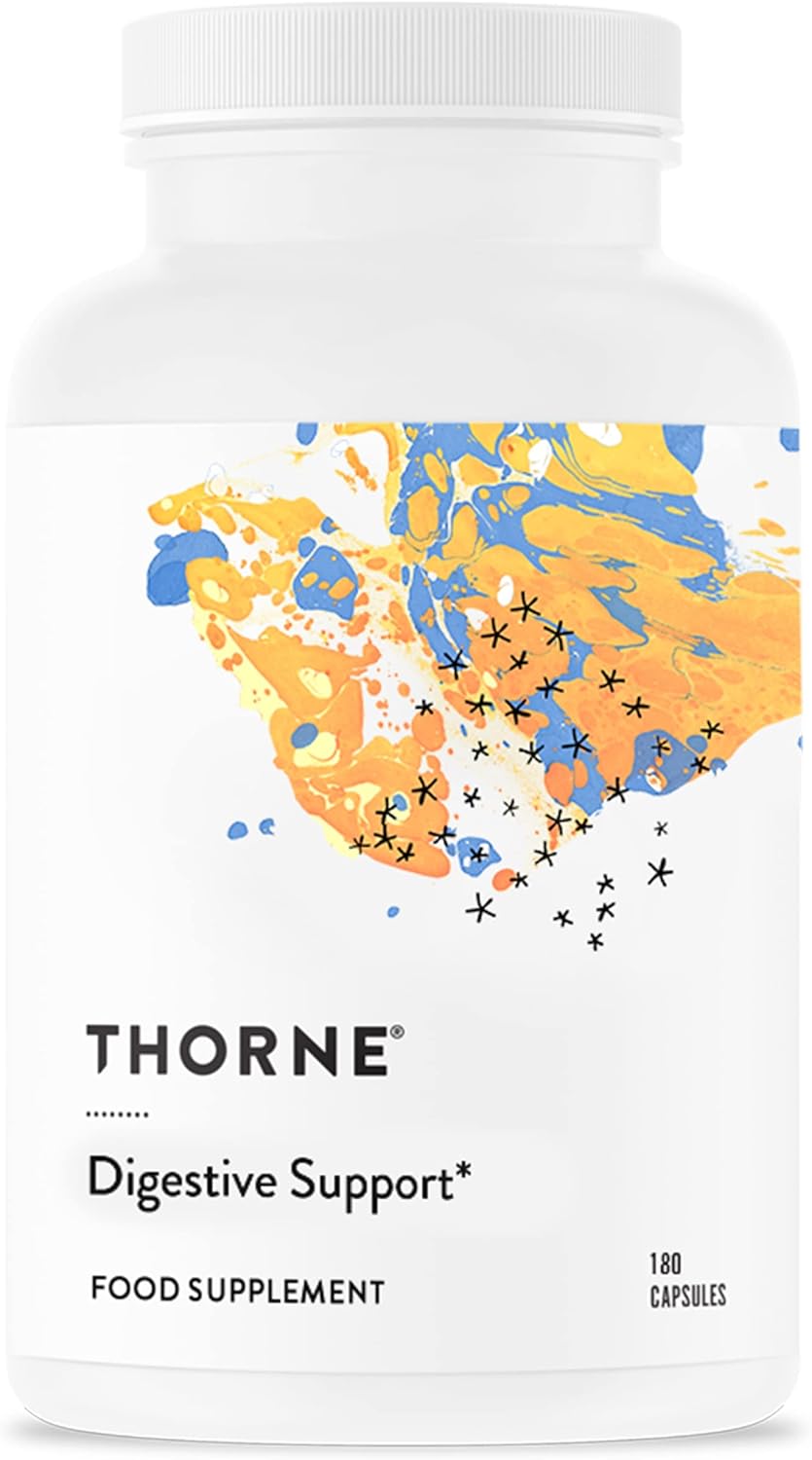 Thorne Digestive Support - Botanical Supplement - 180 Capsules