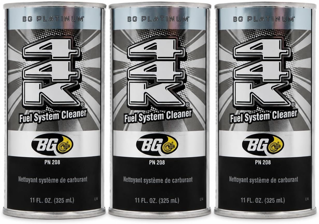 3 Cans of BG Platinum 44k with Motor God Key Chain