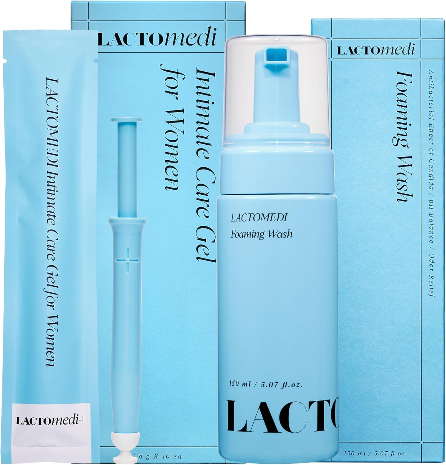 LACTOMEDI Intimate Care Gel 10 pcs & Foaming Wash Set