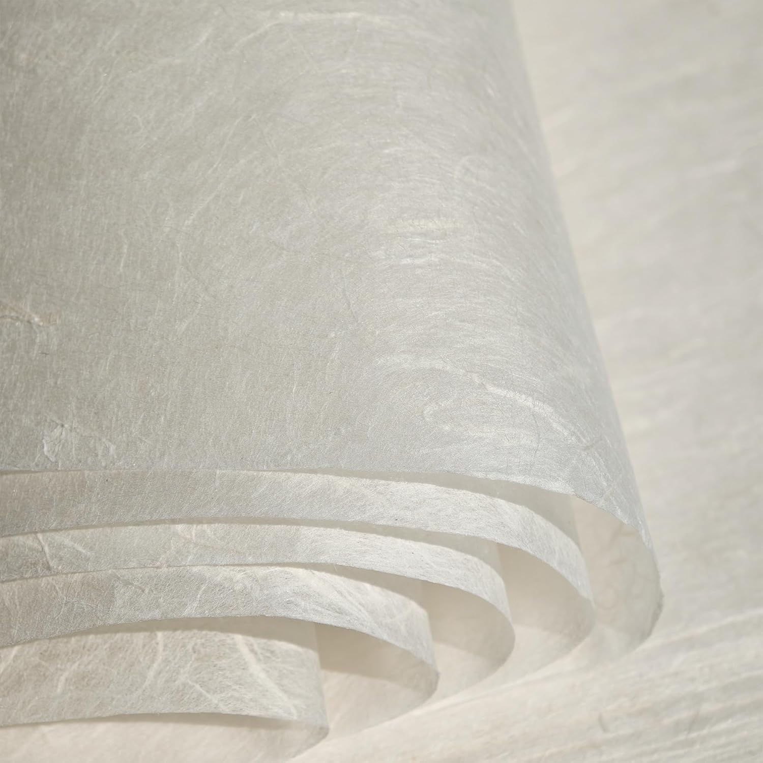 60 Sheets Textured Mulberry Paper, 8.5x11 in Fiber Rice Paper