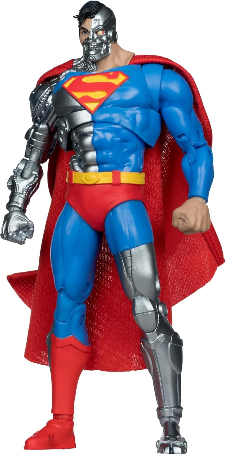 McFarlane DC Multiverse Cyborg Superman (Revenge of the Green Lanterns) 7in Action Figure Toys