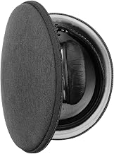 Geekria Shield Headphones Case Compatible with Sennheiser Momentum 3 Wireless, HD 350BT, HD 450BT, PXC 550 II Case, Replacement Hard Shell Travel Carrying Bag with Cable Storage (Dark Grey)
