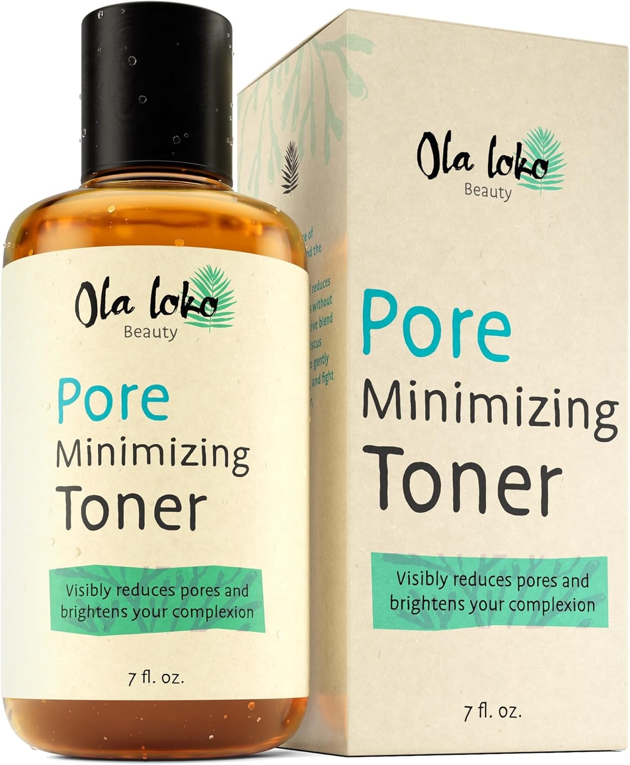 Pore Minimizer Toner, Face Toner for Oily & Aging Skin, Skin Tightening Pore Toner w/Botanical Extracts & 2% Niacinamide, Exfoliating Skin Toner, Safe for Sensitive Skin, Toner for Face Oily Skin