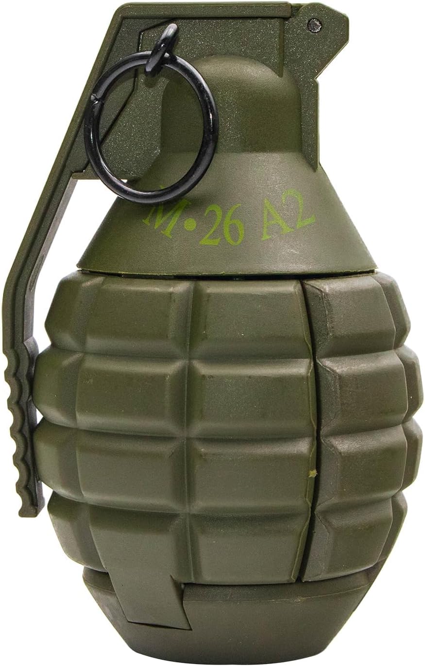 CS Hand Grenades Toys Model Toy Spring Powered Impact for Battle Games Tactcial Airsoft Paintball