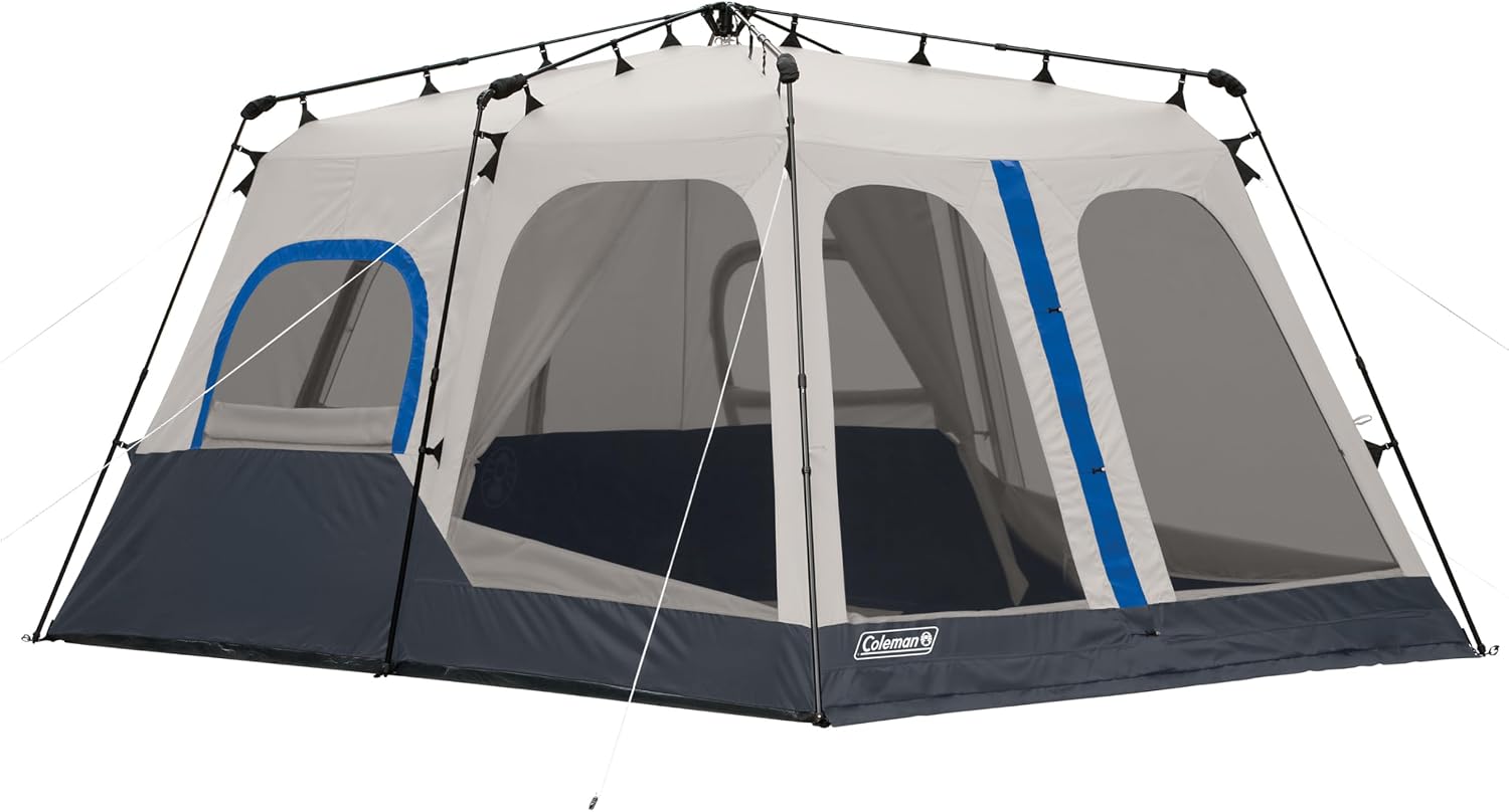 Coleman 4/6/8/10 Person Instant Camping Tent with 1-Minute Setup