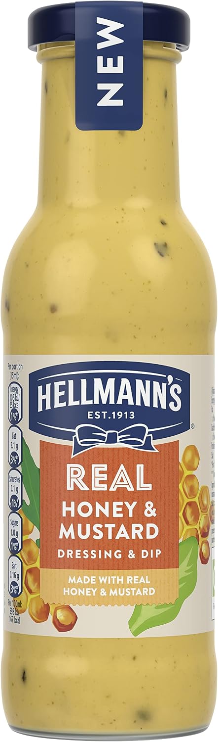 Hellmann's Honey Mustard Salad Dressing, 250 ml