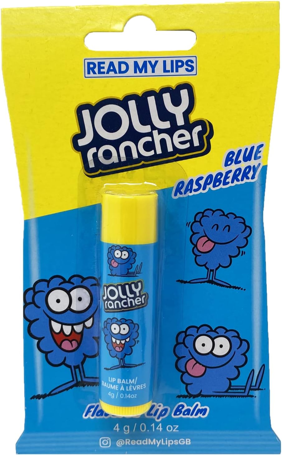 Read My Lips Jolly Rancher Blue Raspberry Flavoured Lip Balm 4g