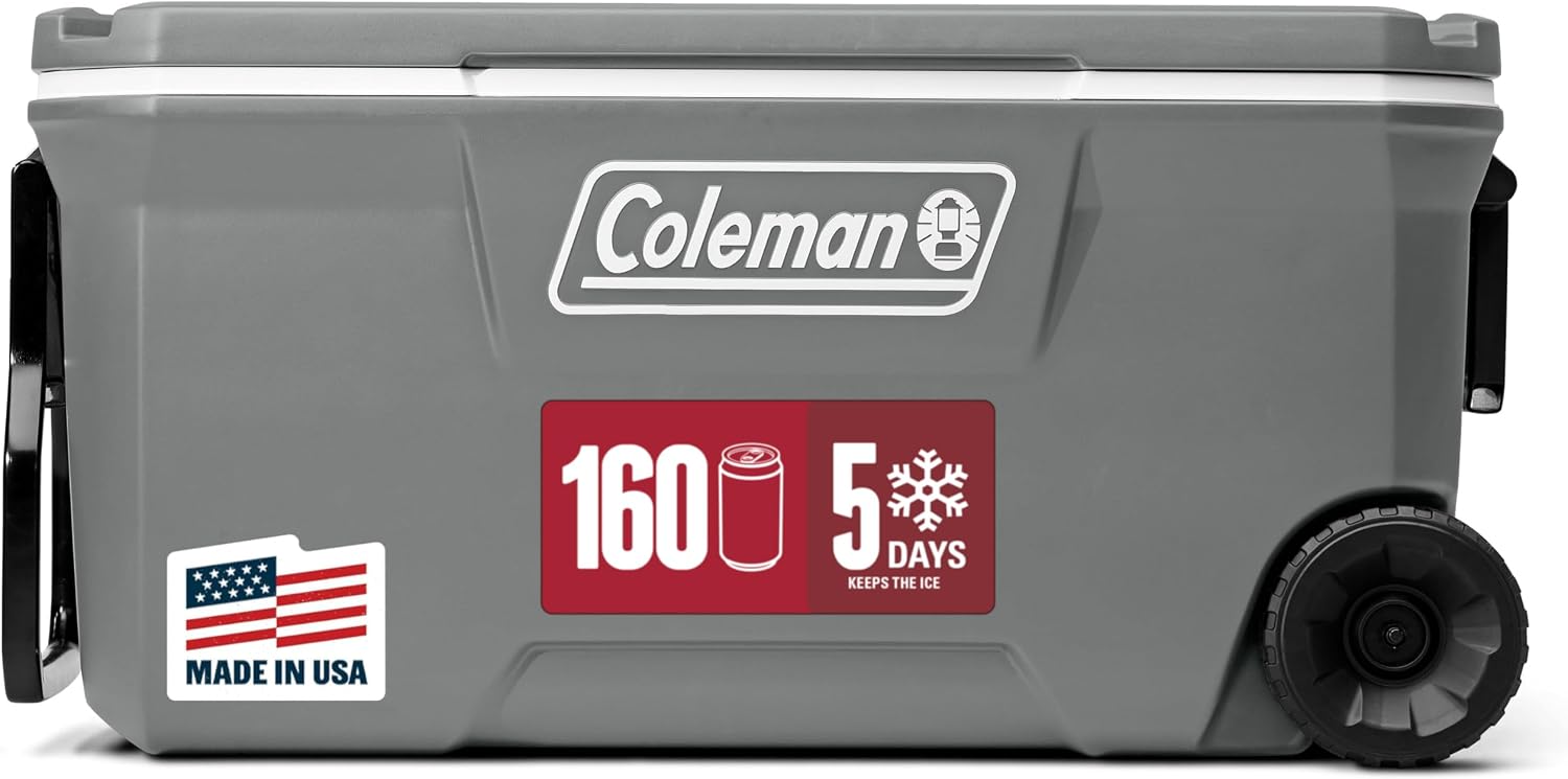 Coleman Classic Series Insulated Portable Wheeled Cooler