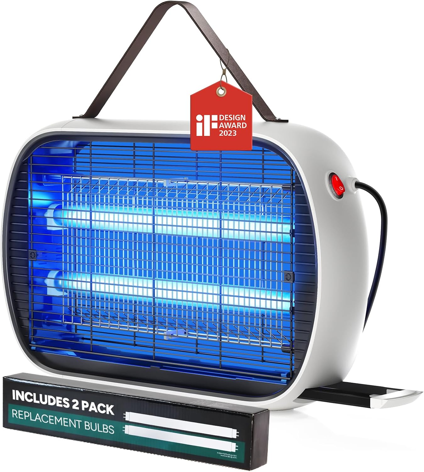 Buzbug Bug Zapper Indoor for 5000 Sq. Ft., 20W Instant Electric Mosquito Zapper, High-Voltage Fly Zapper, Fruit Fly Traps Fly Killer -MA015