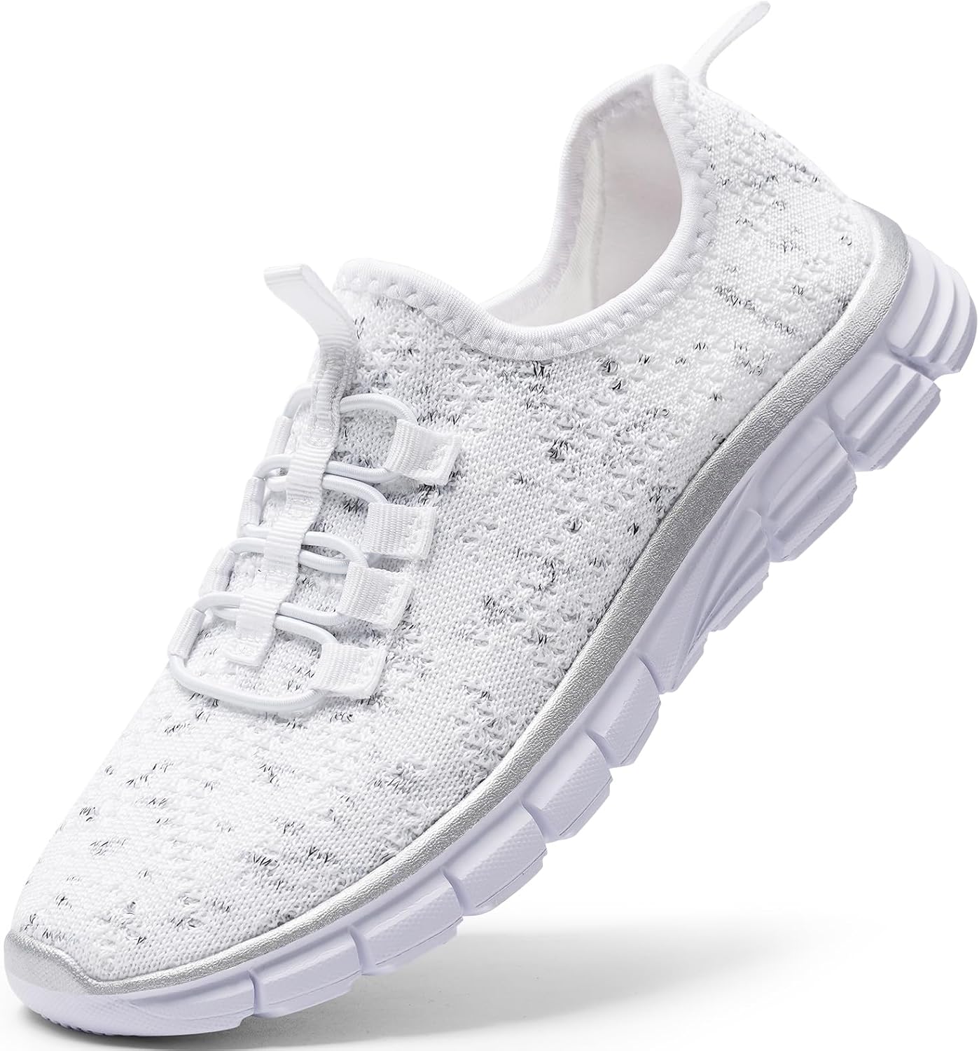 Harvest Land Womens Walking Shoes Slip On Lightweight Sneakers Breathable Fashion Running Training Gym Tennis Shoes