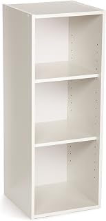 ClosetMaid 8987 Stackable 3-Shelf Organizer, White