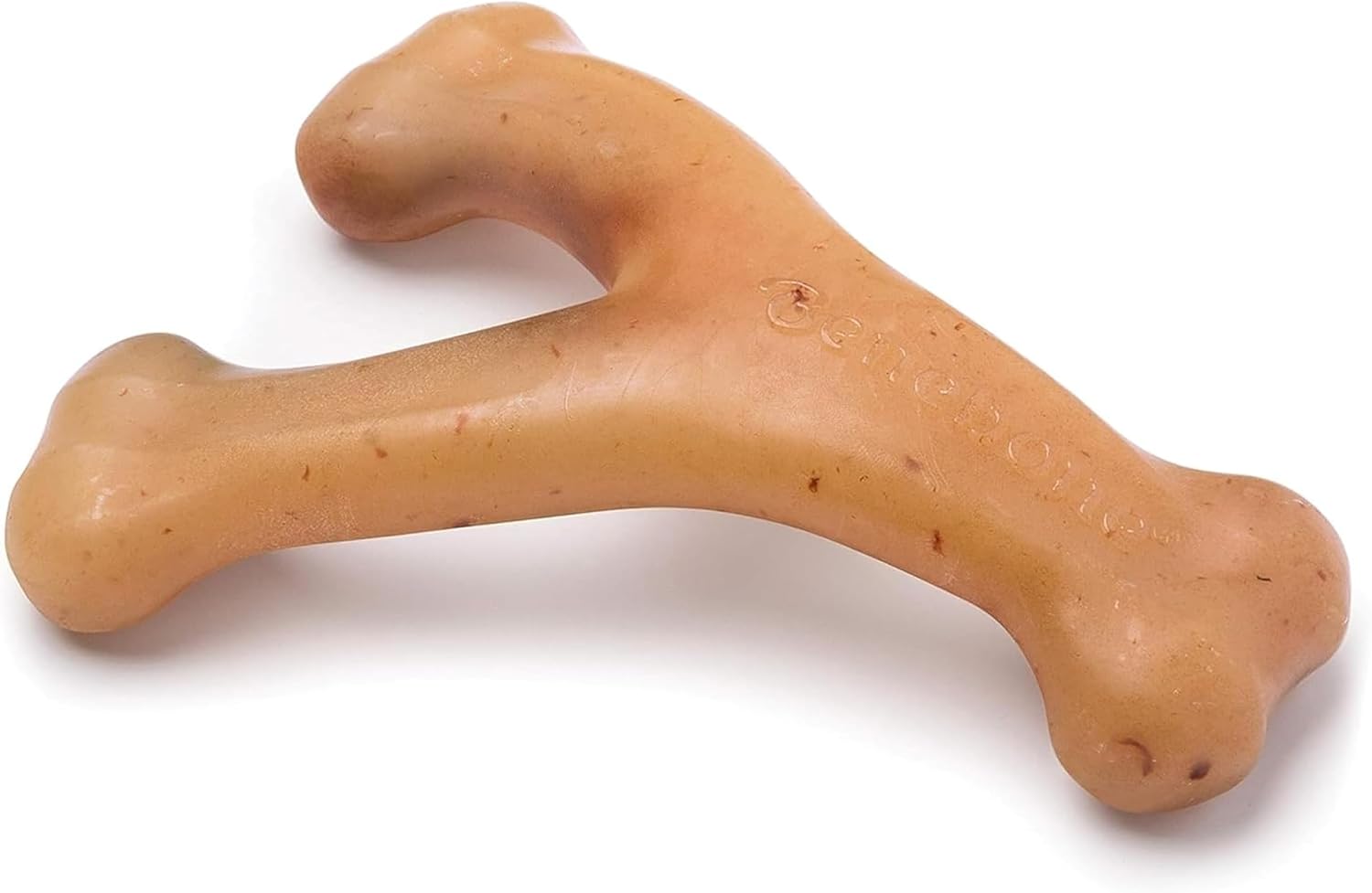Benebone Indestructible Wishbone Dog Chew Toy for Aggressive Chewers, Long Lasting Tough Boredom Breaker for Dogs, Real Chicken Flavour, For Small Dogs, Made in the USA.