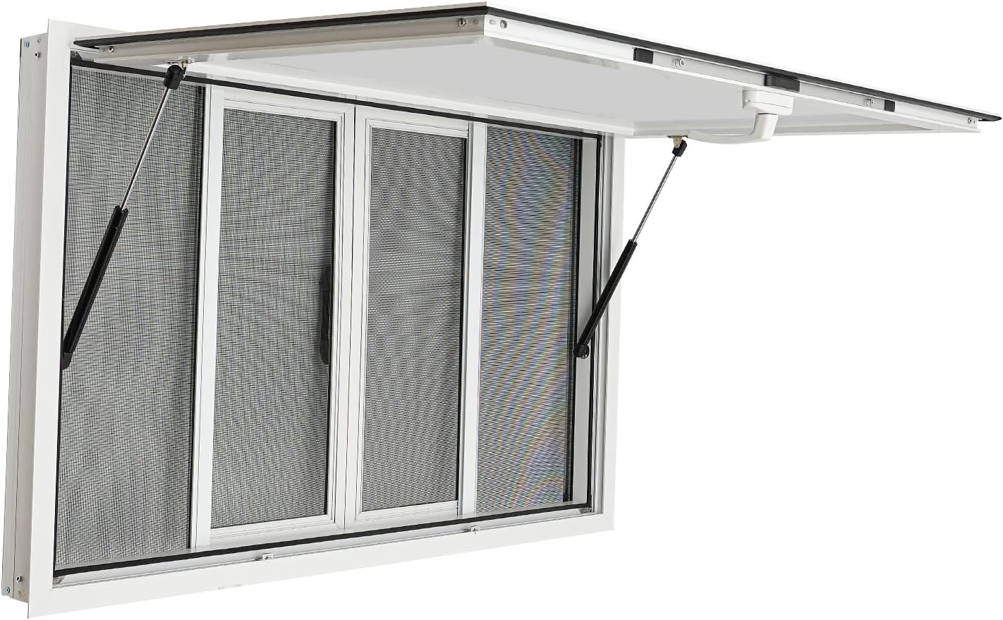 Concession Window for Food Truck, Food Truck Supplies and Equipment, Food Truck Window,Concession Stand Serving Window Food Truck Service Window Door for Your Food Truck or Trailer (48" W x 30" H)