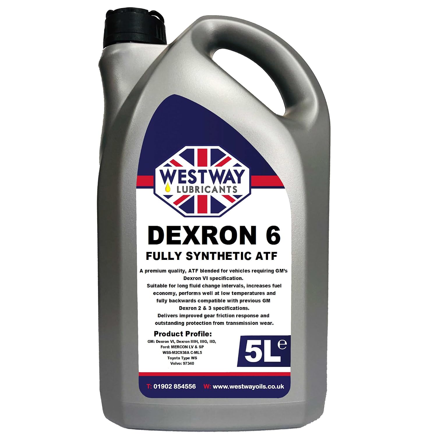 ATF Dexron 6 Automatic Transmission Fluid 5 Litres 5L Dexron VI
