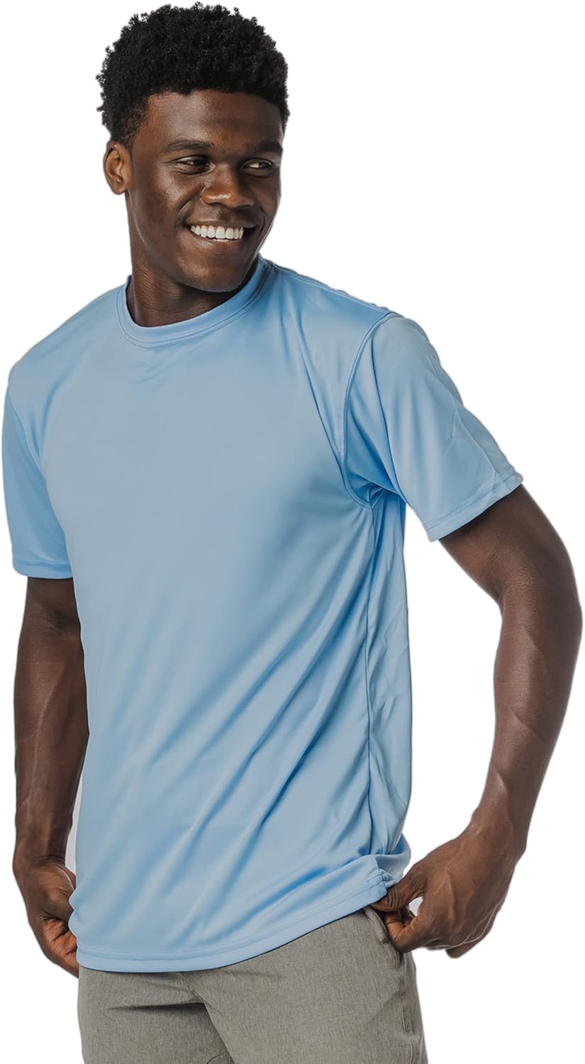 Vapor Apparel Men’s UPF 50+ UV Sun Protection Short Sleeve Performance T-Shirt for Sports and Outdoor Lifestyle