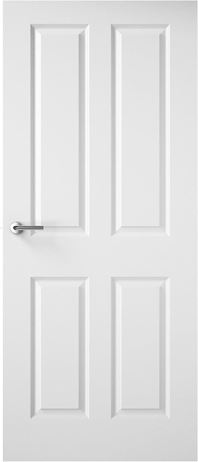 Premdor 12616 4 Panel Textured Interior Door, 686x1981x35mm