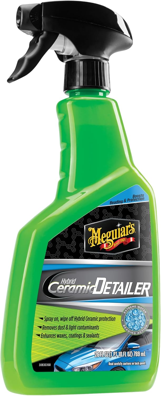 Meguiar's Hybrid Ceramic Spray Detailer 769ml - Boosts Wax, Sealant & Coat