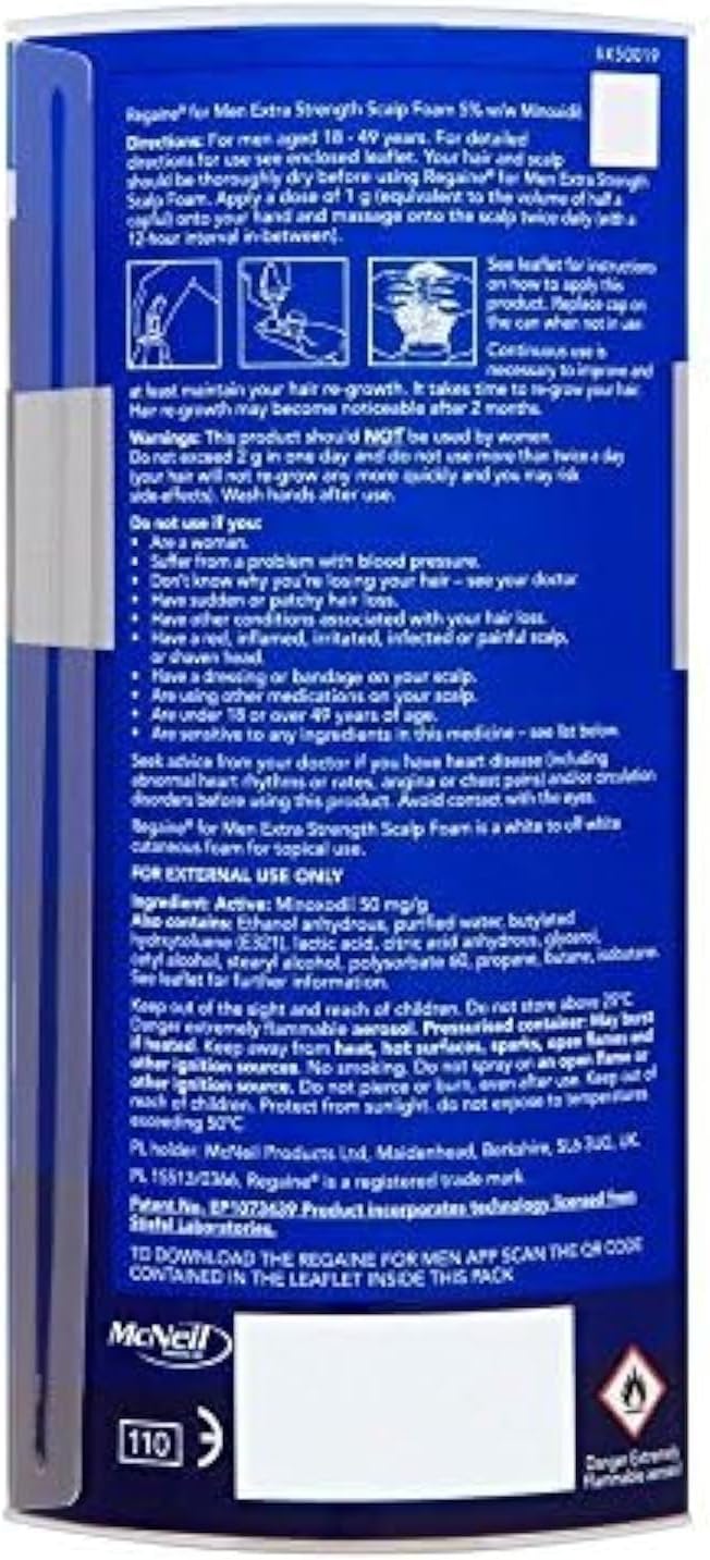 Regaine Men Foam 5% 60g