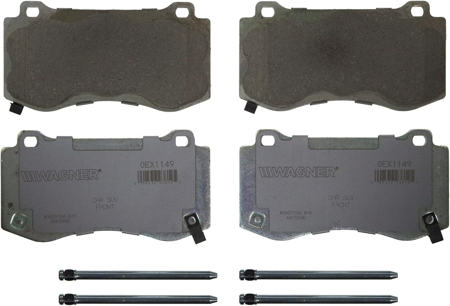 Wagner Brake OEX OEX1149 Disc Brake Pad Set Premium Ceramic