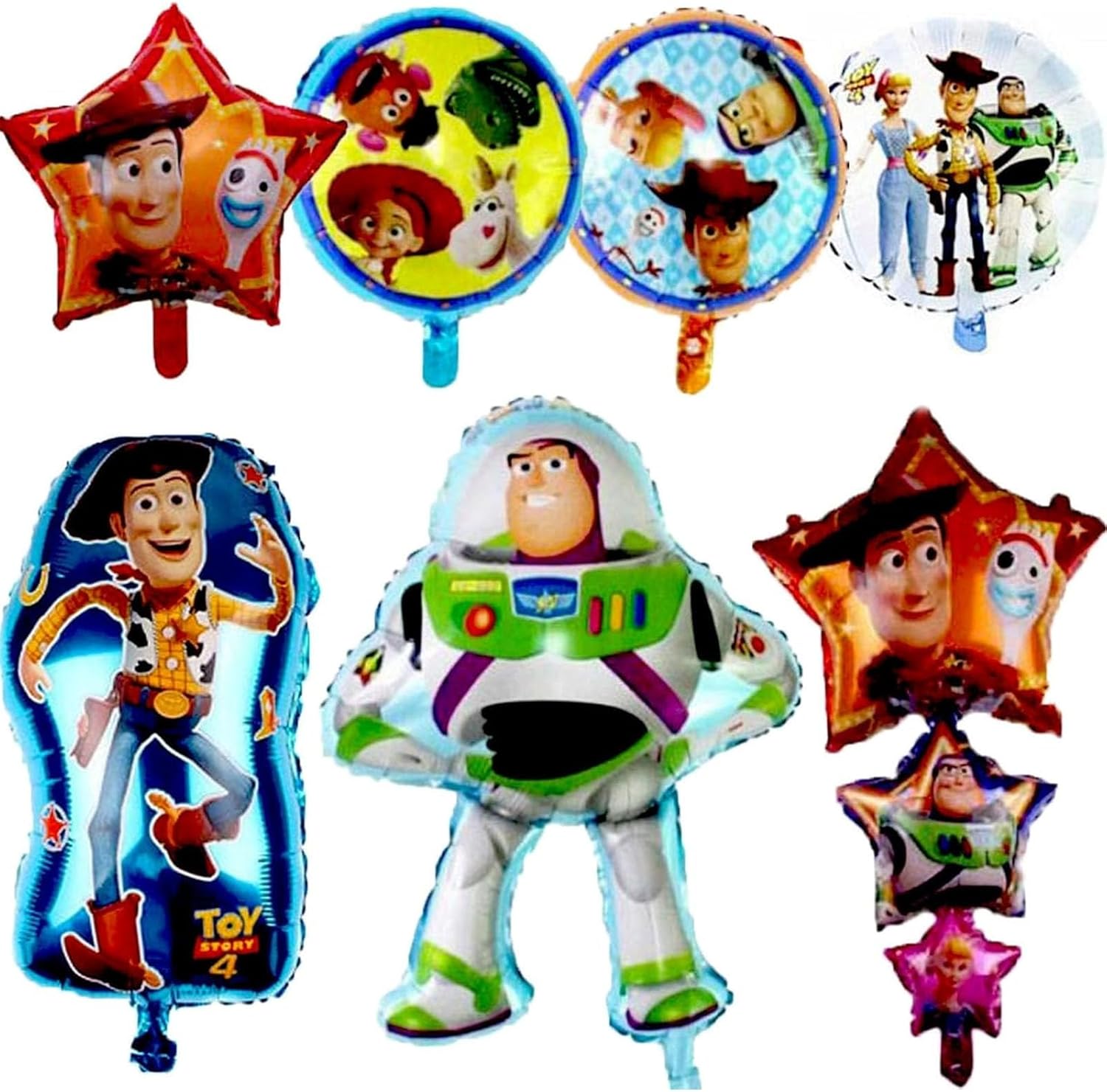 7pcs Foil Balloon Birthday Decorations Toy Party Supplies Party Balloons Birthday Decoration Party Favor for Kids