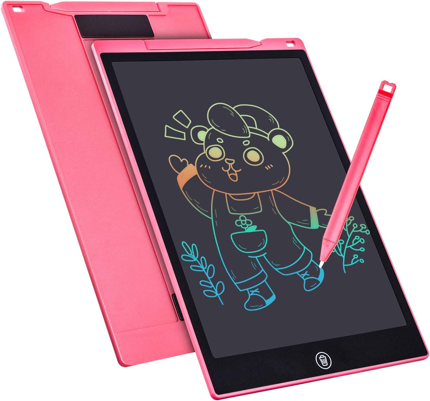LCD Writing Tablet, 12 Inch LCD Coloring Drawing Tablet Doodle Board for Kids Learning Toys, Erasable Electronic eWriter Handwriting Sketch Pad, Christmas Birthday Gifts for 3 Age+