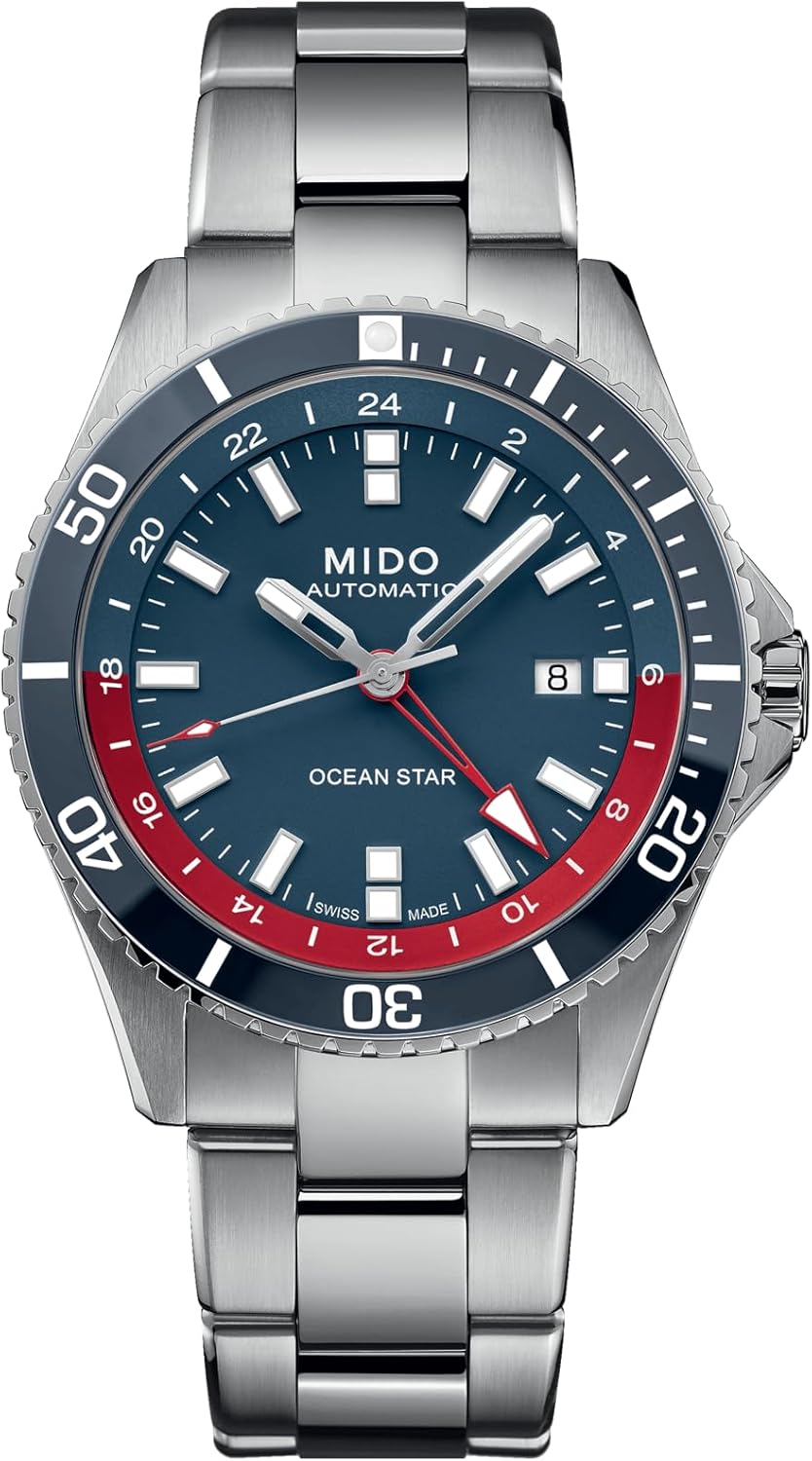 MIDO GMT M0266291104100 Automatic Mens Watch with Spare Bracelet
