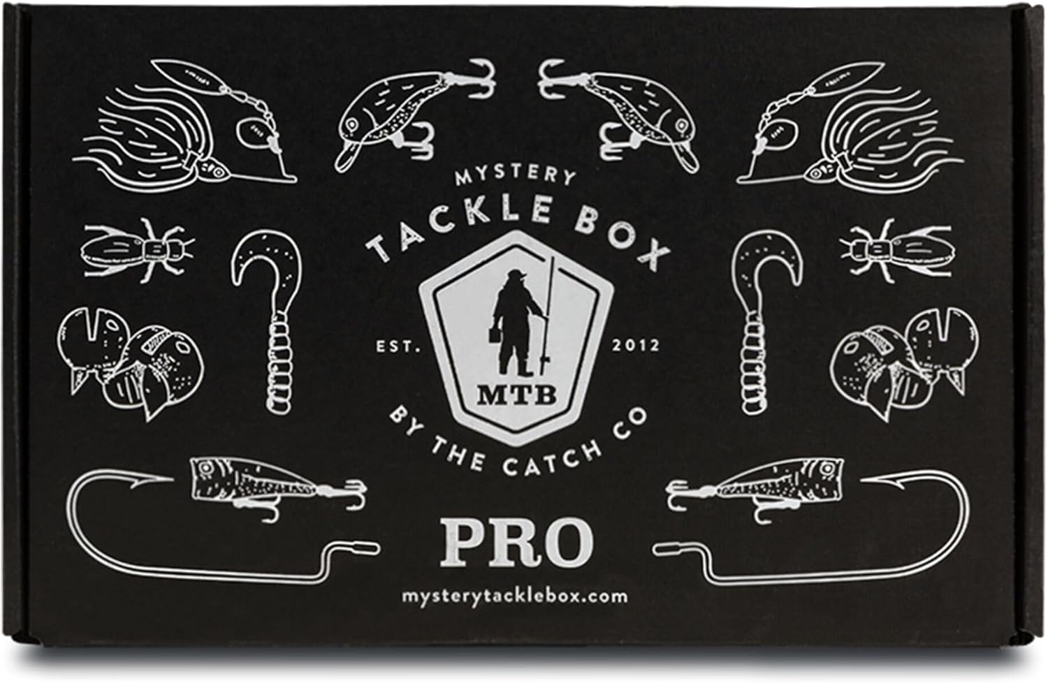 Catch Co Mystery Tackle Box Inshore Saltwater Fishing Kit | Redfish | Striped Bass| Snook | Speckled Trout | Flounder