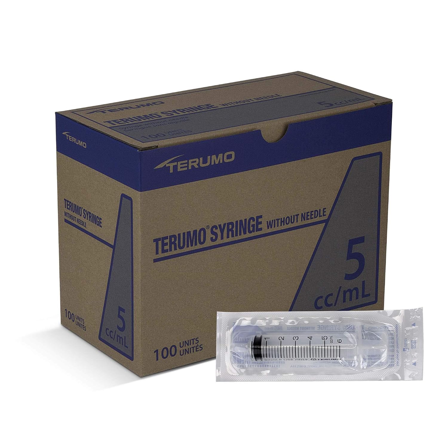 Syringes 5cc L/S 100/bx