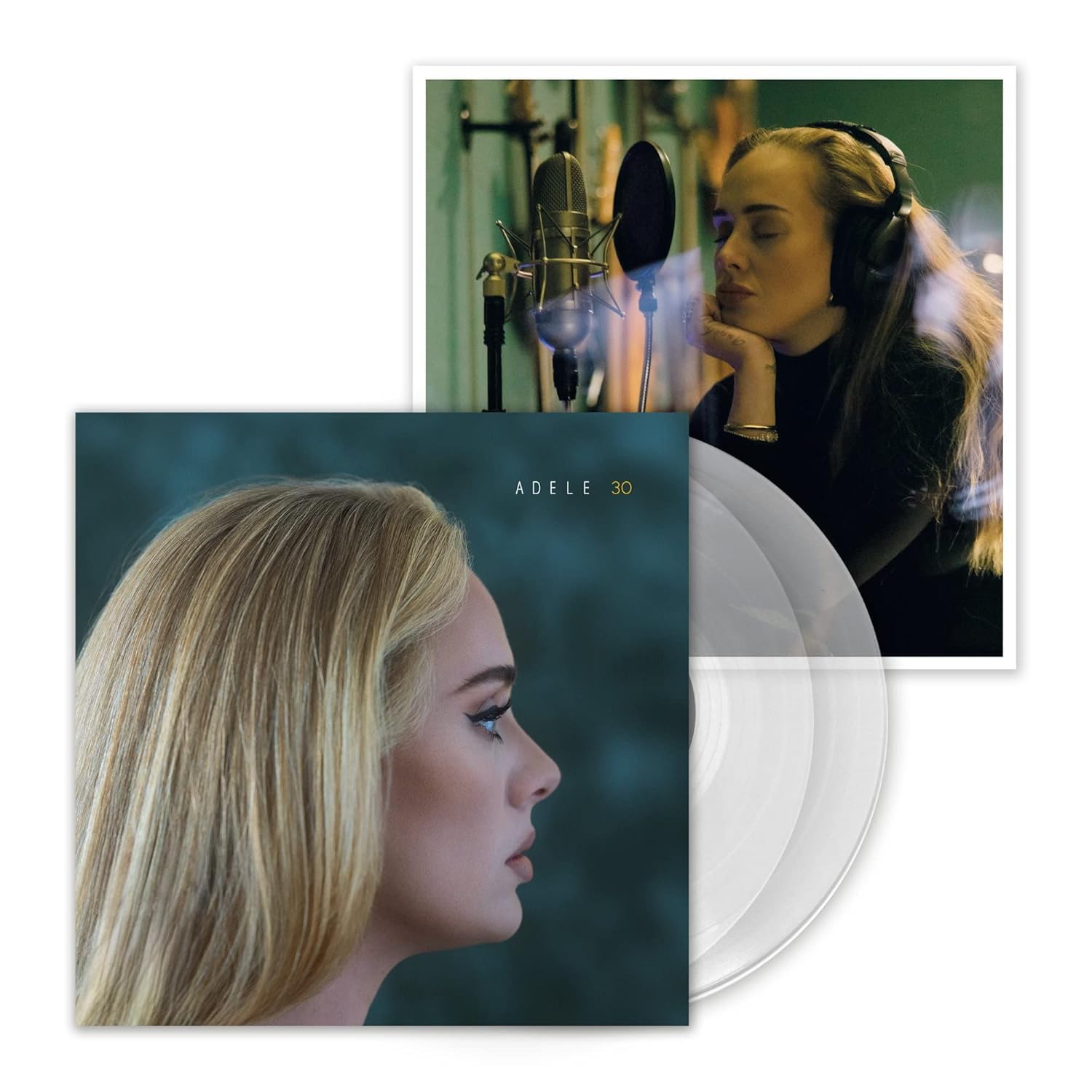 Adele Exclusive Clear Edition Rare Art Liner Notes: 30