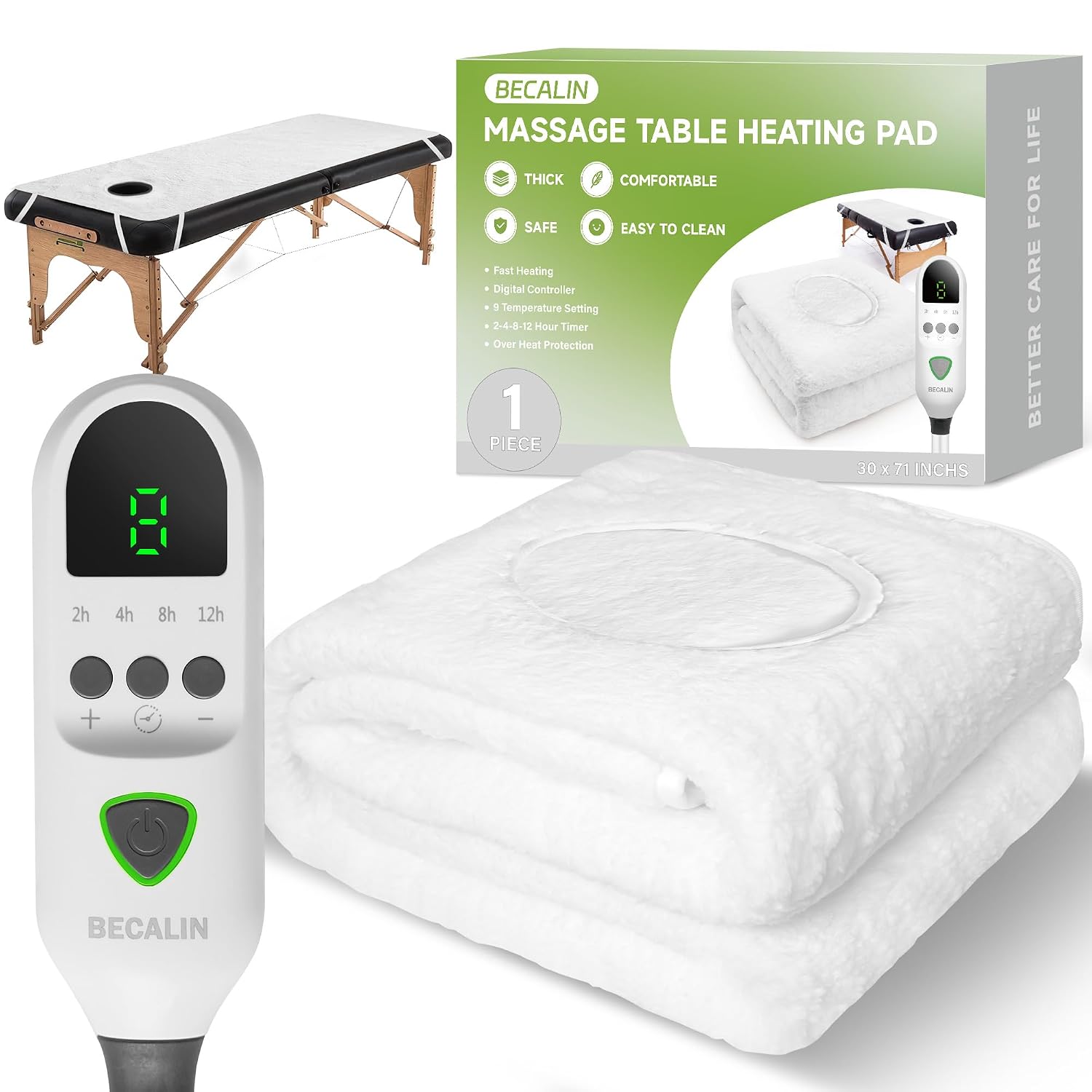 Massage Table Warmer Heating Pad Professional SPA Massage Bed Warmer Pads