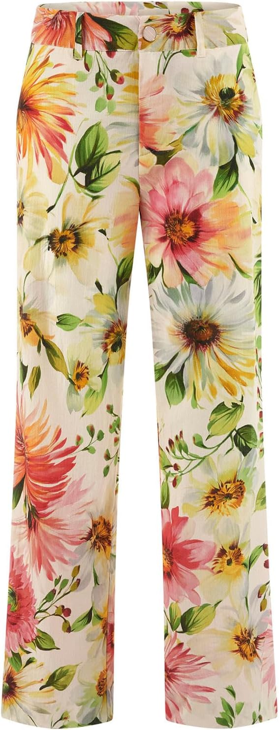 GUESS Women's Colette Print Trousers