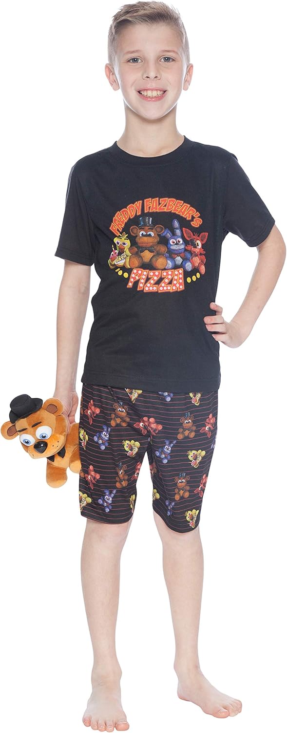 Intimo Boys' Five Nights at Freddy's Pajama Short Set
