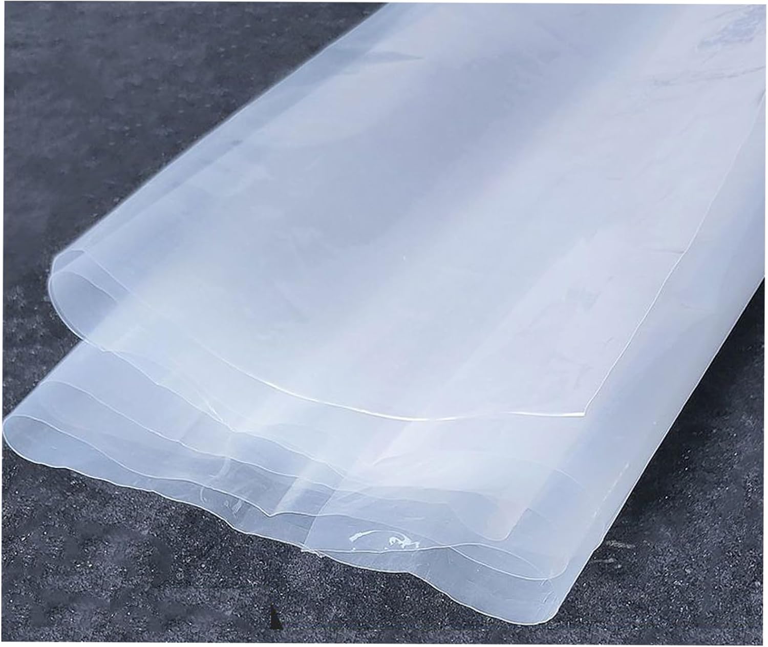 300cm X 400cm Large Polythene Plastic Sheeting, 1100g Thickened Clear Plastic Waterproof Sheeting, Garden Grow Polythene Cover Sheets for Gardening Insulation and Building Rubble Protection