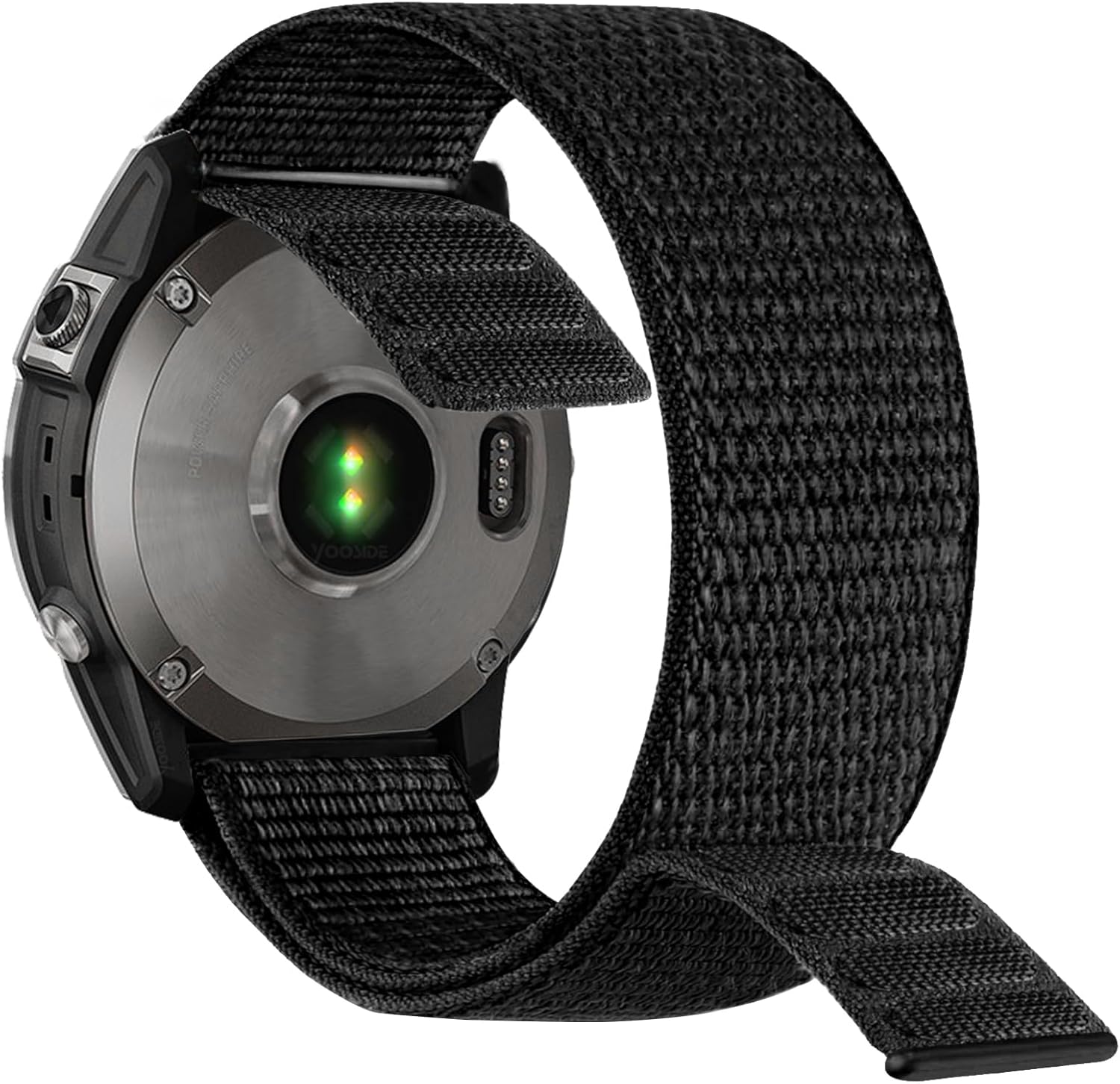 YOOSIDE 22mm Hook and Loop Nylon Watch Strap for Garmin Fenix 8 / epix Pro/Tactix 8 (47mm), Quick Dry Ultralight Sport Wrist Band for Fenix 7/6 / 5, Instinct 3 45mm