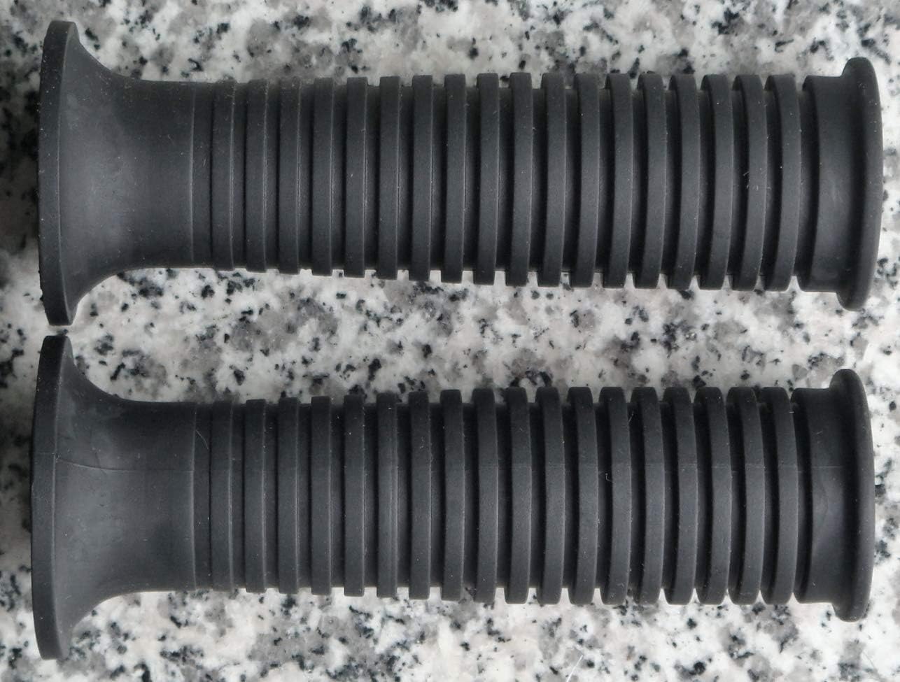 127mm Open End Rubber Grips for BMW Motorcycles with Heated Handlebars