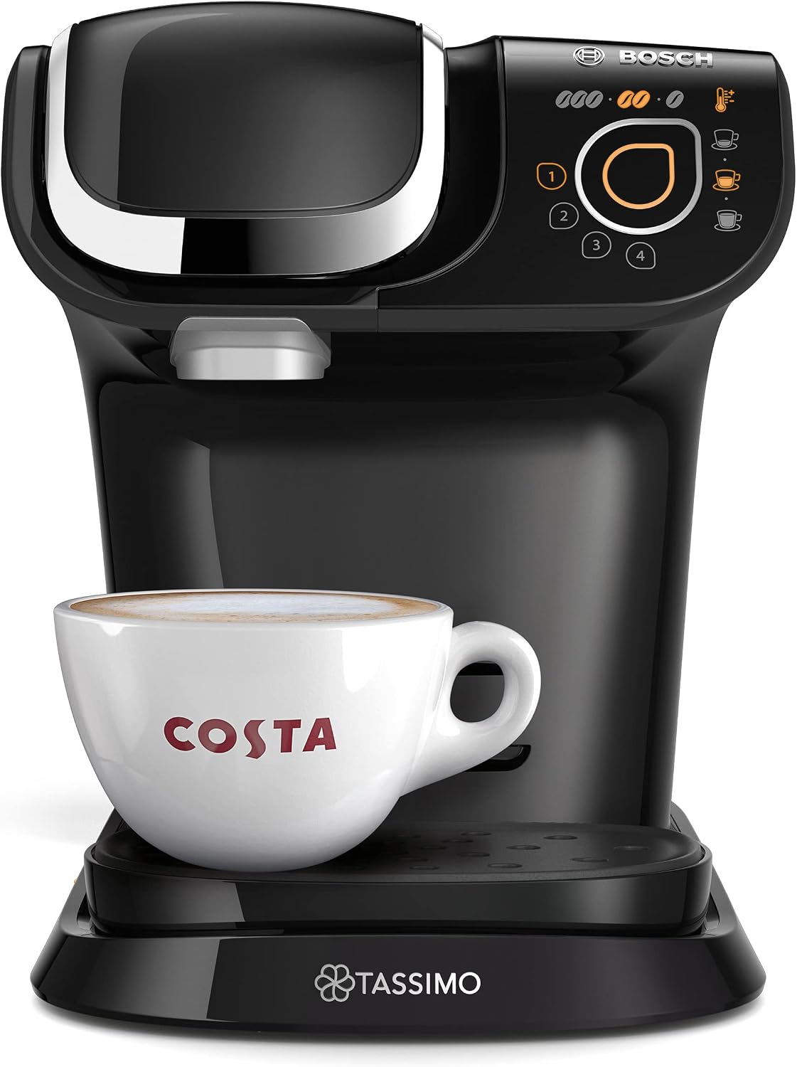 Bosch My Way 2 1.3 Litre Coffee Machine | 1500 Watt | Black | TAS6502GB
