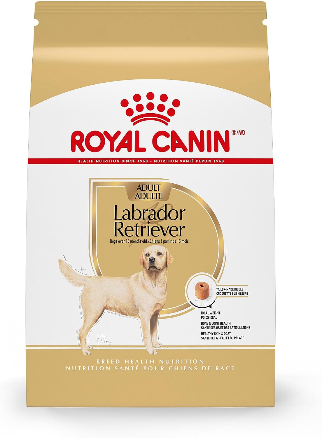 Royal Canin Labrador Retriever Adult Dry Dog Food, 30 lb bag
