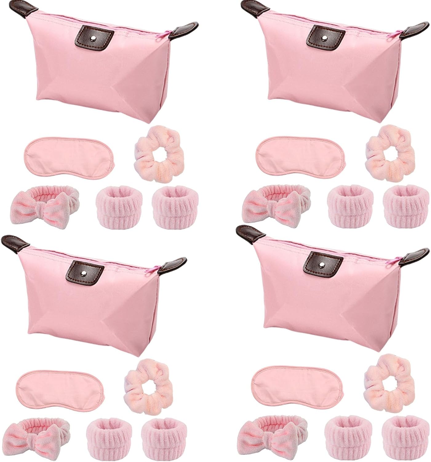 20 PCS Sleepover Party Supplies for Girls, Spa Sleepover Kit with Blindfolds for Games, Perfect for Spa Party Supplies for Girls, Sleepover Kit, Birthday Celebrations