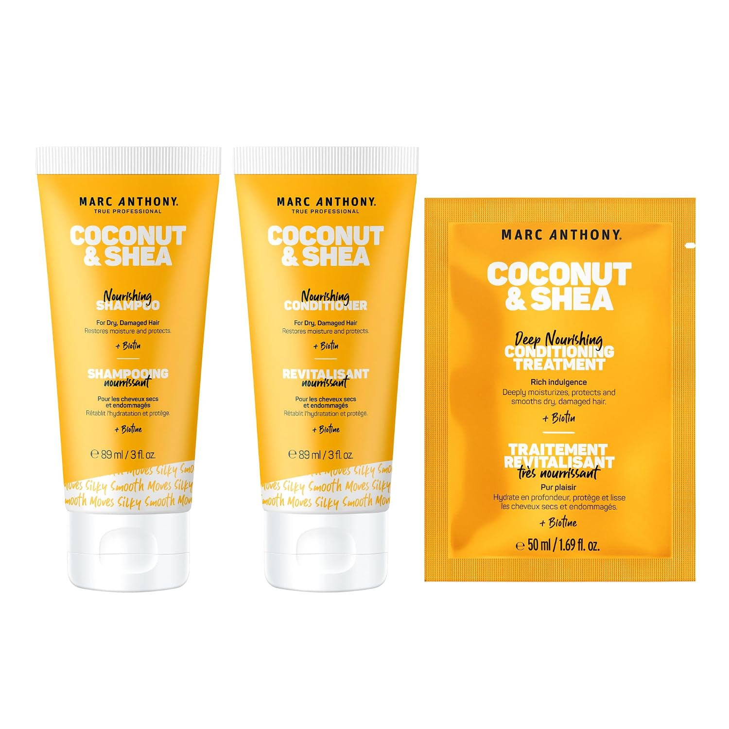 Marc Anthony Coconut Shea, Hair Shampoo & Conditioner Set for Dry Hair