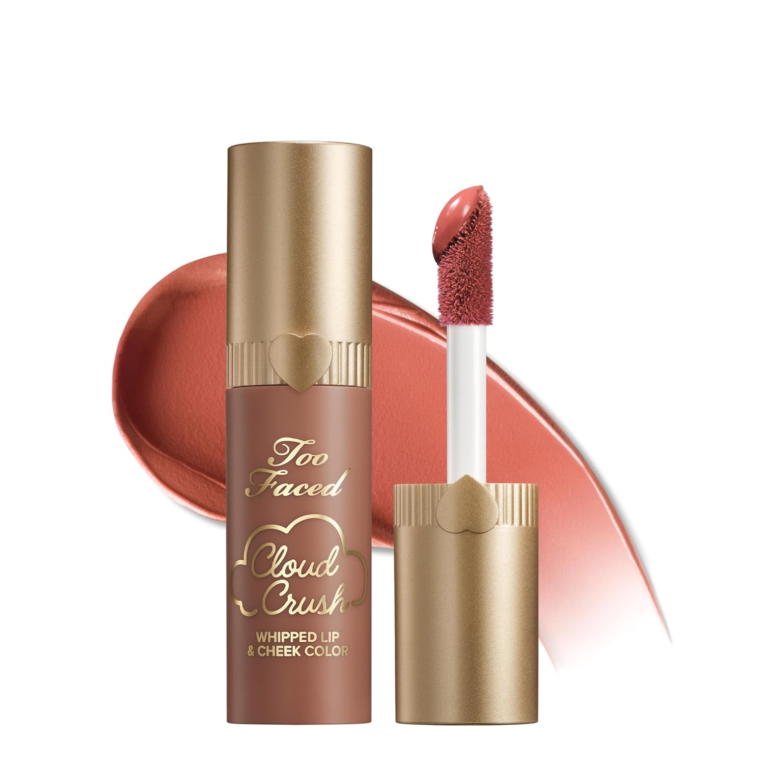 Too Faced Cloud Crush Whipped Lip & Cheek | Creamy Multi-Use Formula with Hyaluronic Oil for a Soft-Focus Longwear Flush